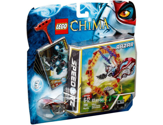 „Lego Chima“ ugnies žiedas 70100