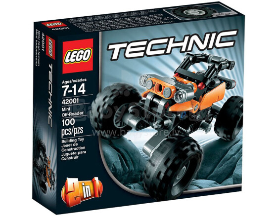 Lego Technic 42001 Мини внедорожник