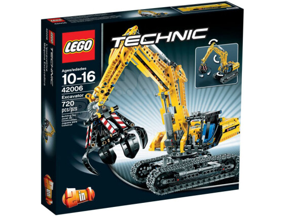 Lego Technic 42006 ekskavatorius