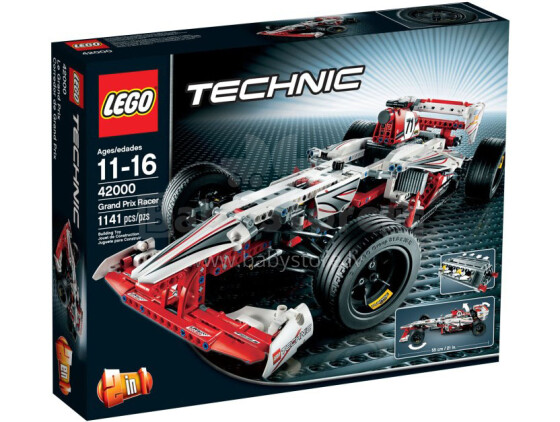 „Lego Technic 42000“ čempiono „Grand Prix“