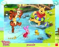 DINO TOYS - Frame Puzzle 40 - Winnie Puh 32209D
