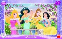 „DINO TOYS“ - dėlionės rėmelis „Puzzle 15“ - princesė 30118D