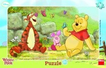 DINO TOYS - пазл Frame Puzzle 15 - Winnie Puhh 30119D