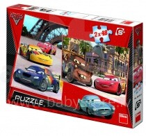 DINO TOYS - Puzzle 2x48 -Cars 38132D