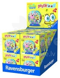 Ravensburger 84008V Puzzleball Sponge Bob  54 psc.