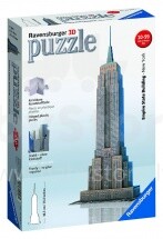 „Ravensburger 3D Puzzle“ 216 vnt. Empire State Building125531V