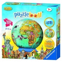 puzle  Puzzleball Globus108