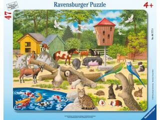 „Ravensburger Puzzle 06777R“ 47 vnt. Zoologijos sodas