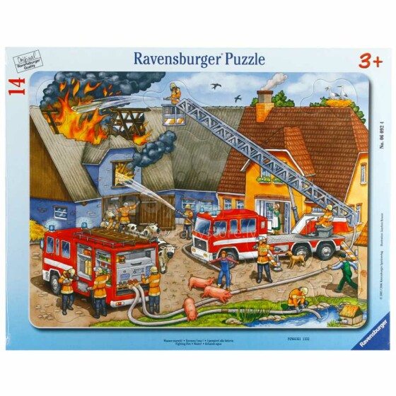 „Ravensburger Puzzle“ 06092R 14 vnt. Ugniagesiai
