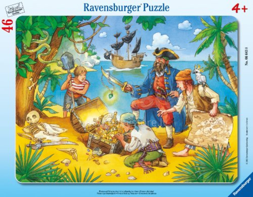 Ravensburger Puzzle 06643R 46 gb. Pirāti