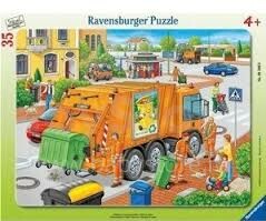 Ravensburger Puzzle 063468V 35  gb. Atkritumu izvešana