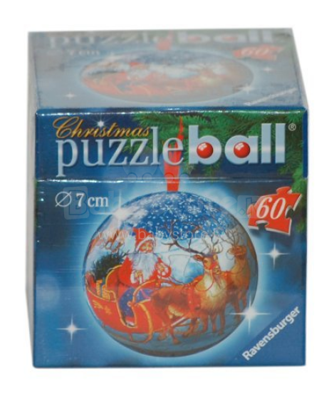 Ravensburger Art. 09488 Puzzle Новогодние пазлы - шары, 60 шт. 