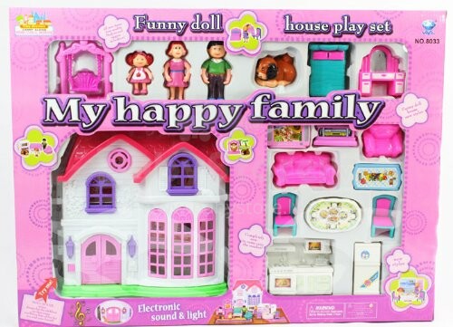 4KIDS  Кукольный дом My happy family 293213