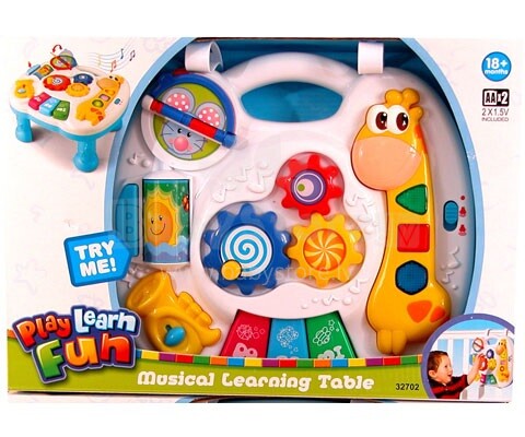 4KIDS - PLAY LEARN FUN - MUSICAL LEARNING TABLE  293420