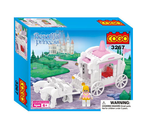 Cogo Beautiful Princess Konstruktors - kariete 293446