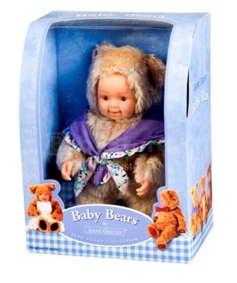 Anne Geddes doll  Teddy with scarf AN 542951