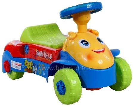 Arti A2088 BIG-Elf III Bērnu stumjamā mašīna - staigulis, blue