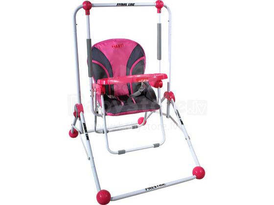 ARTI NA02A Swing + maitinimo kėdė, gaiviai rožinė