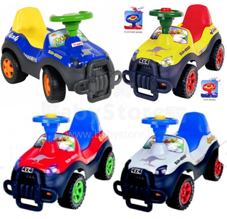 PlayGo Kids Safari Jeep Art.2206 Машинка (Ходунок) Каталка