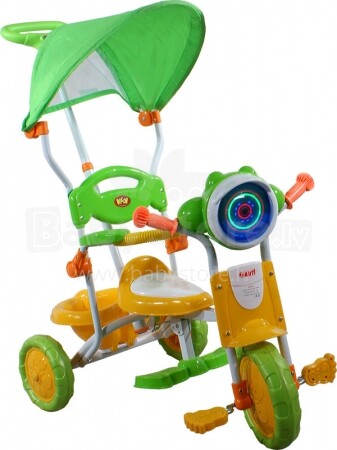 „Arti Motorcycle 260C“ vaikiškas triratukas, žalias