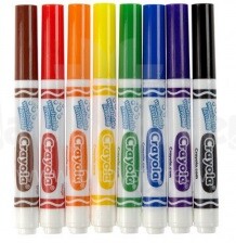Crayola 003840 8 стирающихся маркеров