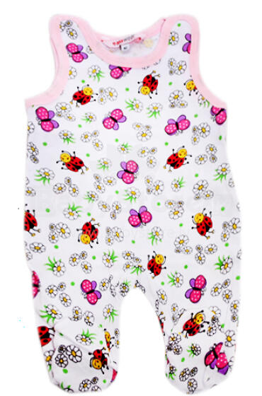 Kids LadyBug Dots 441007 Zīdaiņu Kokvilnas Rāpulīši