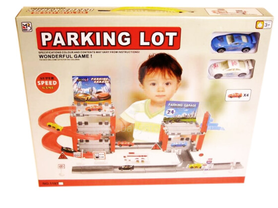 „HAL Kids Toys“ žaidimų aikštelės garažas 62320090