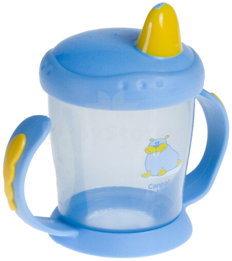 „Canpol Babies“ 56/505 puodelis su dangtelio fragmentu, skirtas kūdikiams nuo 12 mėnesių 220 ml
