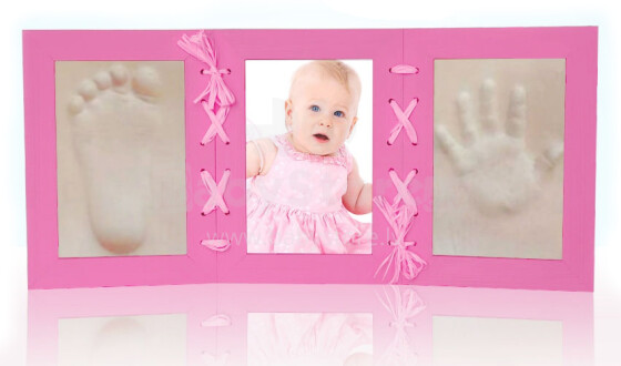 Art for Baby Art.7139 Hand and Foot print natural Рамочка тройная