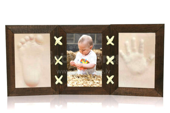 Art for baby hand and foot print  Frame with memory prints