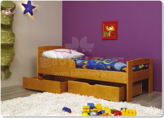 Opti 0022150 Tedi bērnu gulta ar matraci