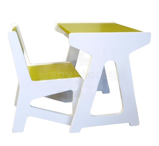 „Opti“ 0024695 „Dino“ vaikiškas komplektas, stalas + kėdė 46163