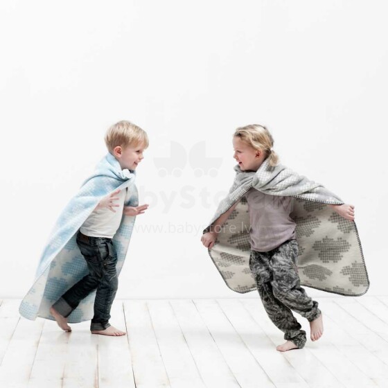 Pasakiškas „Goose Sky Organic“ natūralios medvilnės antklodė / antklodė vaikams 75x100 cm