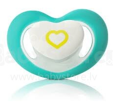 BabyOno Art. 1215/02 Anatomical silicone soother, 6-18m