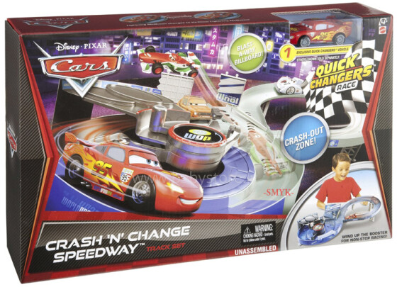 „Mattel X0775 Cars 2 Track Playset Treks“