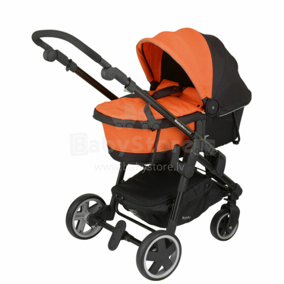 Kiddy '15 Click'n Move 3 Carry Cot Col. Jaffa