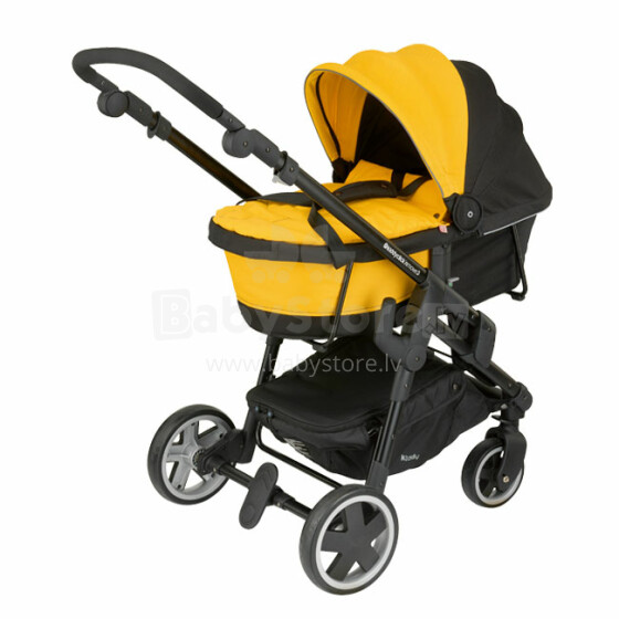 Kiddy '15 Click'n Move 3 Carry Cot Col. Sunshine