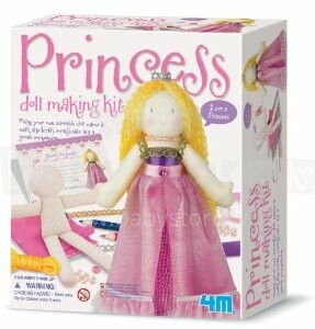 4M Princess Doll Making Kit 00-02746 Izdari Komplekts izdari pats Princesse 