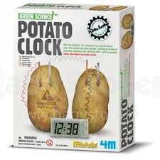 4M EKO Zeagar Potato Clock 00-03275 Набор для юного познавателя Картофельные часы
