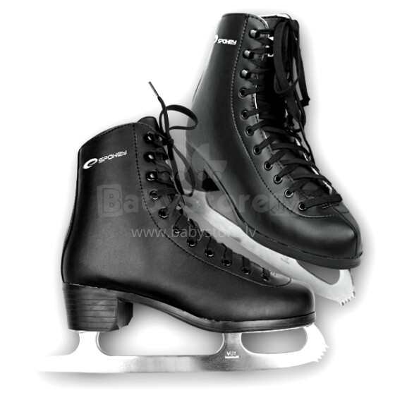 Spokey Classic Fugiure Black Ice Skates  Art.832341 Klassikalised naiste mustad uisud iluuisutamiseks
