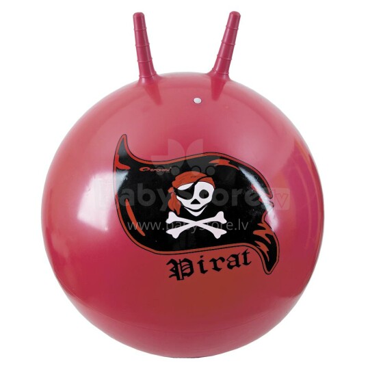 Spokey Pirat 832469 Мяч для занятий с ребенком 60 см (Мяч прыгун с ушками)