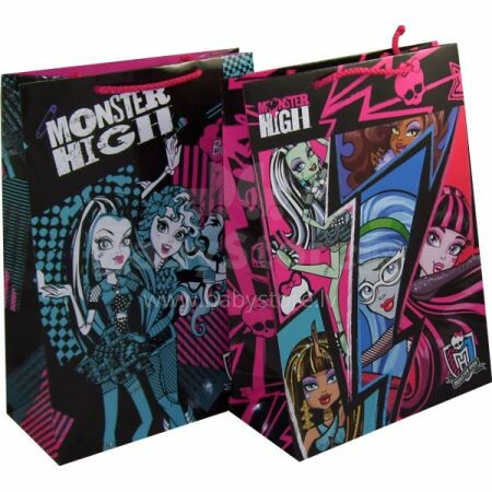 „Monster High“ 302268 dovanų krepšys 26cm x 32cm