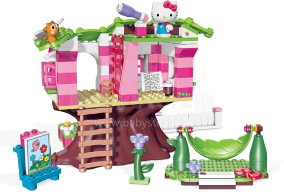 Mega Bloks Hello Kitty māja kokā 10931