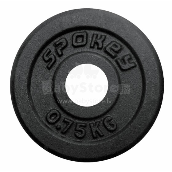 Spokey Sinis 84417 Cast iron weight plate (0,75 kg)