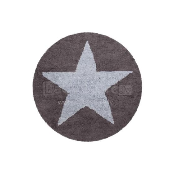 Reversible Star Lino-Gris Oscuro/ Linen-Dark Grey