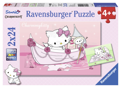 „Ravensburger Puzzle“ 090495V „Hello Kitty“ dėlionės 2x24vnt.