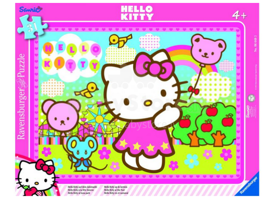 Ravensburger Puzzle 066483V Hello Kitty Puzles 31 gb.