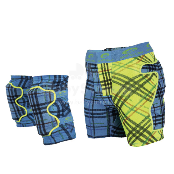 Spokey Alfa 832303 Protection shorts + knee-pads set (S-L)