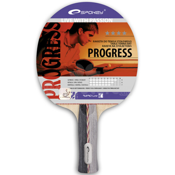 Spokey Progress FL 81915 Galda tenisa rakete