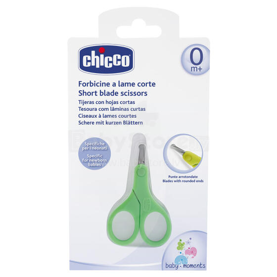 Chicco Art.05913.00 Šķērītes ar īsām grieznēm